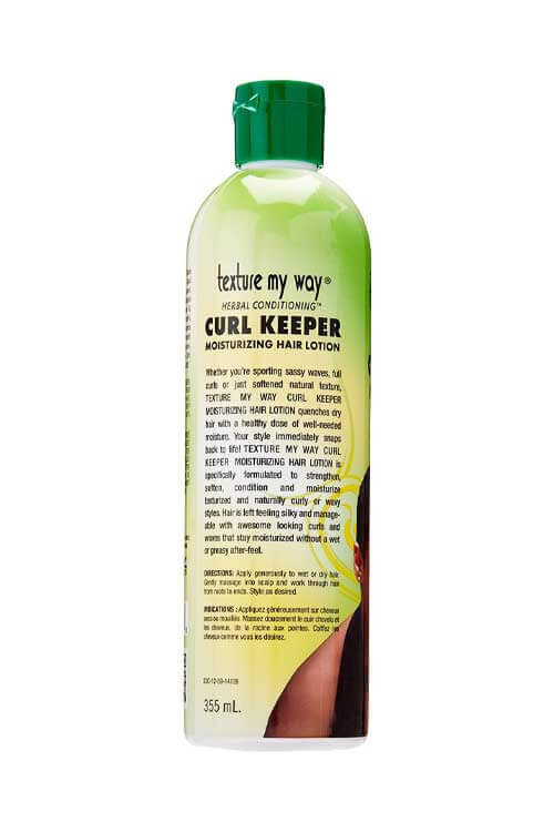Africa's Best Texture My Way Curl Keeper 12 OZ Bottle Side