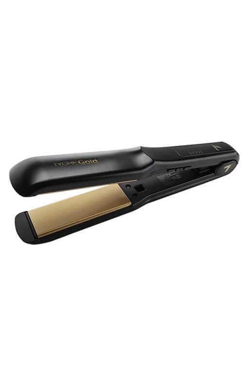 Tyche Gold Double Coated Flat Iron 1.25 Inch Product
