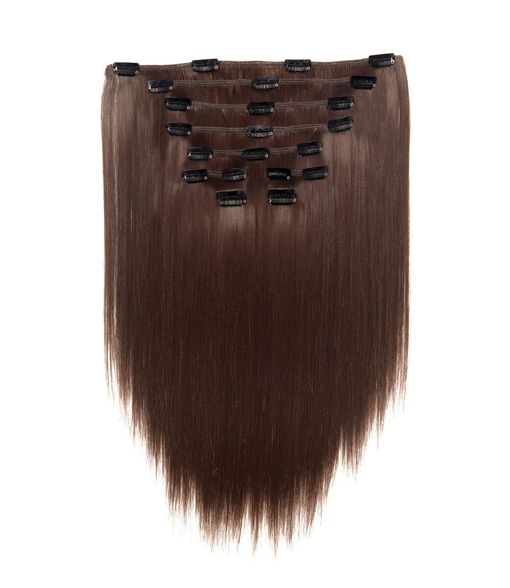 Vivica A. Fox Futura Fiber Synthetic Hair Clip-In Weave Pack 9 pcs CLIPW14-V