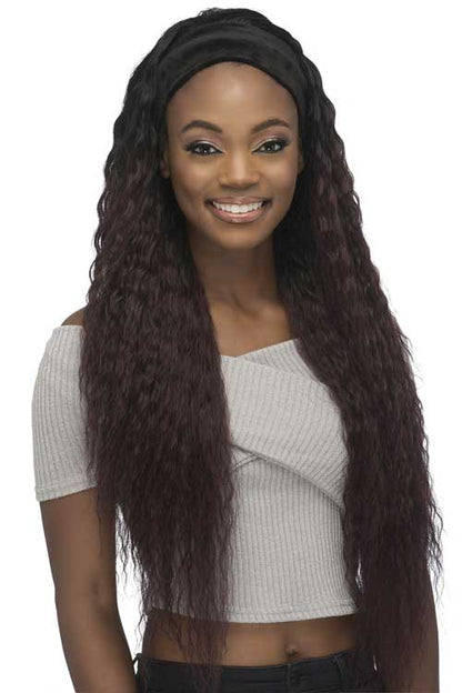 Vivica Fox HB-Joa headband Wig Model Front