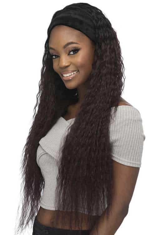 Vivica Fox HB-Joa headband Wig Model Side