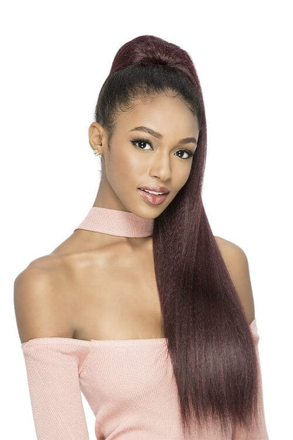 Vivica A Fox PB-Rose 28" Sassy and Classy Drawstring Ponytail Pocketbun Extension Front
