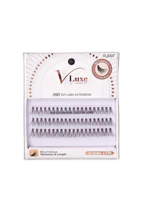 Kiss i-envy V-Luxe 30D Lash Clusters Long Packaging Front