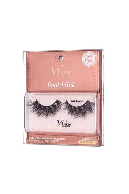V Luxe Real Mink VLEC02 Packaging Side