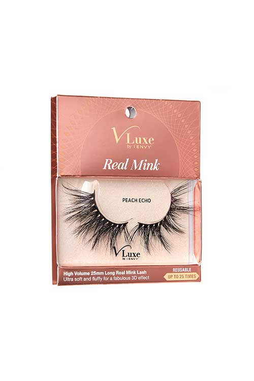 V Luxe Real Mink VLEC05 Packaging Side