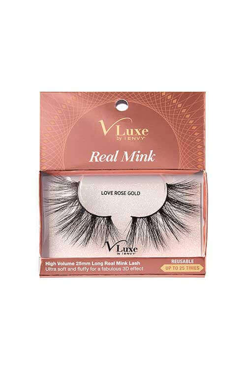 V Luxe Real Mink VLEC06 Packaging front