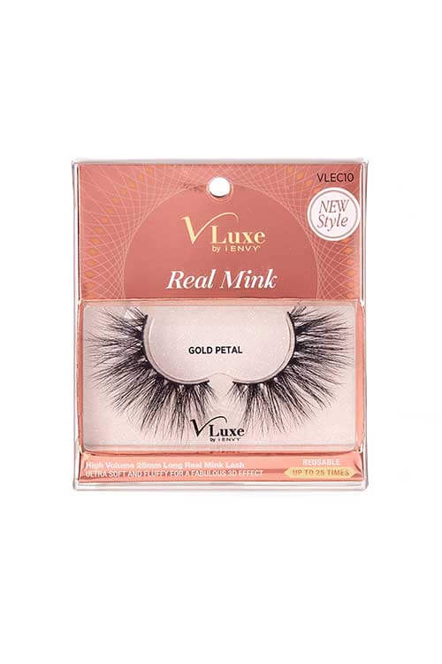 V Luxe Real Mink VLEC10 Packaging Front