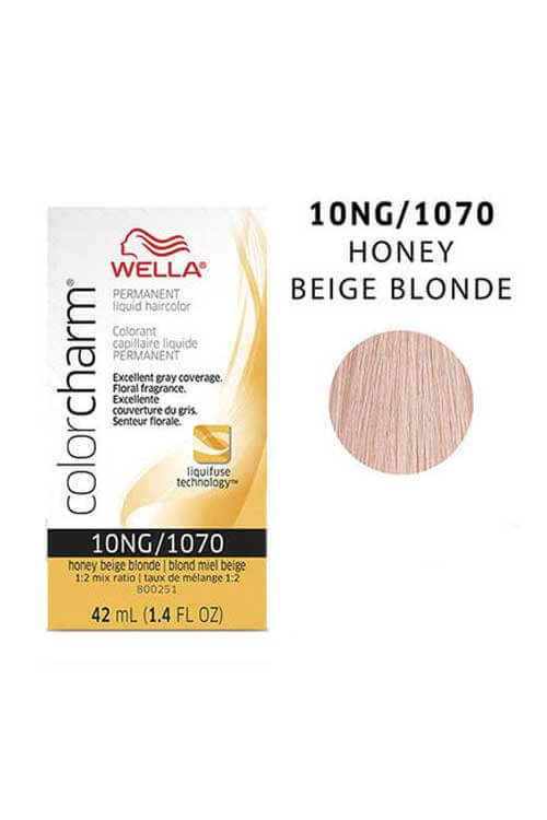 Wella Color Charm Permanent Hair Color 10NG/1070 Honey Blonde