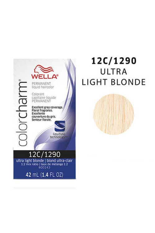 Wella Color Charm Permanent Hair Color 12C/1290 Ultra Light Blonde