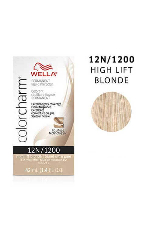Wella Color Charm Permanent Hair Color 12N/1200 High Light Blonde
