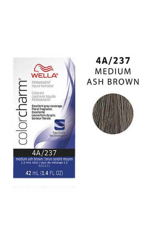 Wella Color Charm Permanent Hair Color 4A/237 Medium Ash Blonde