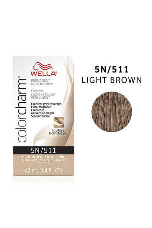 Wella Color Charm Permanent Hair Color 5N/511 Light Brown