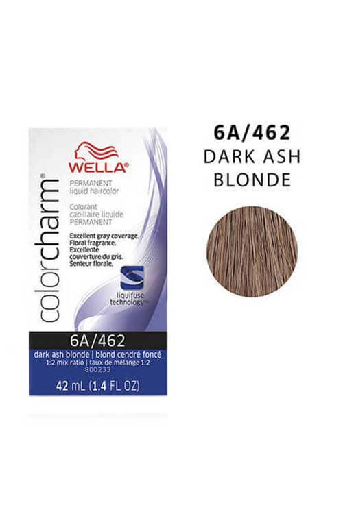 Wella Color Charm Permanent Hair Color 6A/462 Dark Ash Blonde