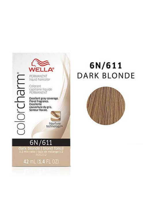 Wella Color Charm Permanent Hair Color 6N/611 Dark Blonde