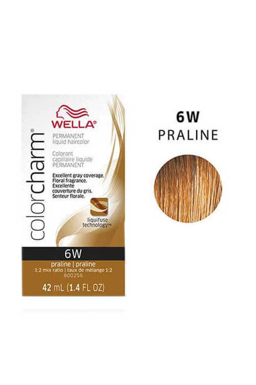 Wella Color Charm Permanent Hair Color 6W Praline