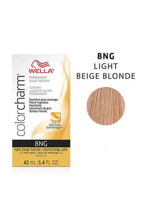 Wella Color Charm Permanent Color 8NG Light Beige Blonde