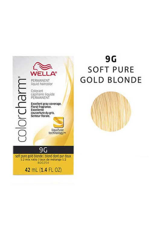 Wella Color Charm Permanent Color 9G Soft Pure Gold Blonde