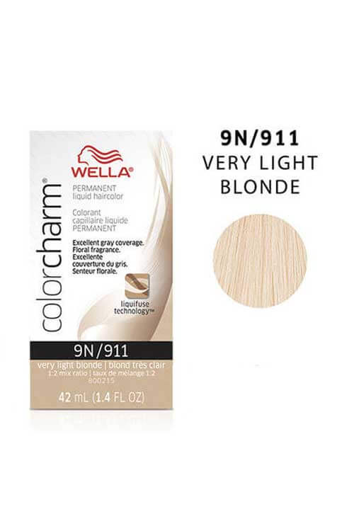 Wella Color Charm Permanent Color 9N/911 Very Light Blonde